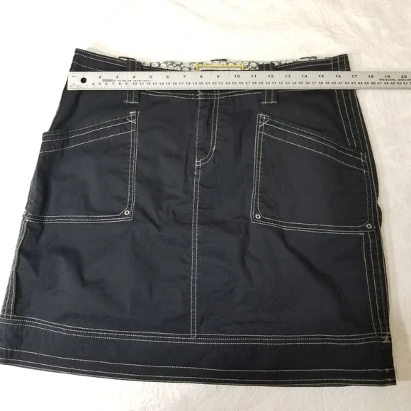 Aventura organic cotton Lycra Blend Size 12 skirt With Pockets - Picture 7 of 14
